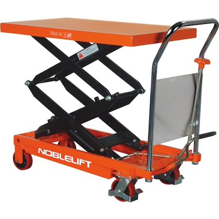 Noblelift MANUAL LIFT TABLE - PLATFORM SIZE: 19.75" x 35.75" - CAPACITY: 770 LBS TFD77